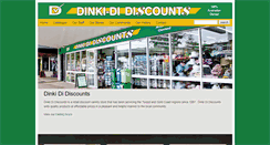 Desktop Screenshot of dinkididiscounts.com.au